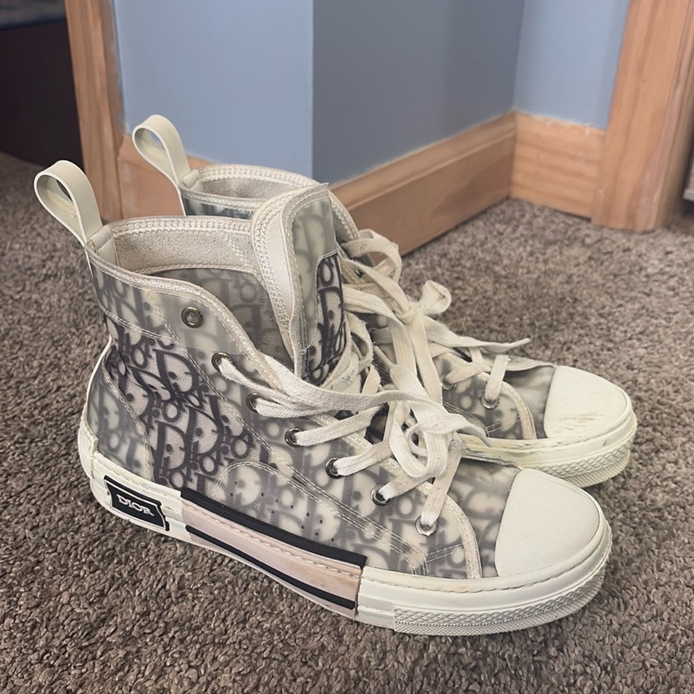 Christian Dior B23 Oblique Canvas high tops - men’s EU40 fair condition